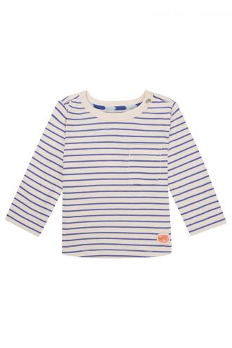 Noppies Baby Longsleeve Osburn - Stripe pattern Dark Blue