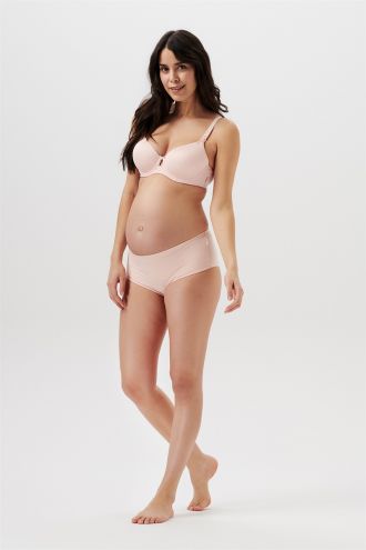 ZYLDDP Women Bra Wireless Nursing Bra Maternity Breastfeeding Sleep  Removable Spill Prevention Pads Bra Underwear (Color : Pink, Size : 36F) :  : Fashion