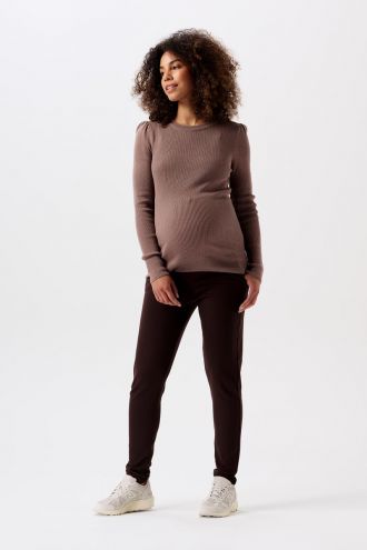 Buy Maternity Trousers/maternity Pants Under-the-bump Jersey Graphite Online  in India - Etsy