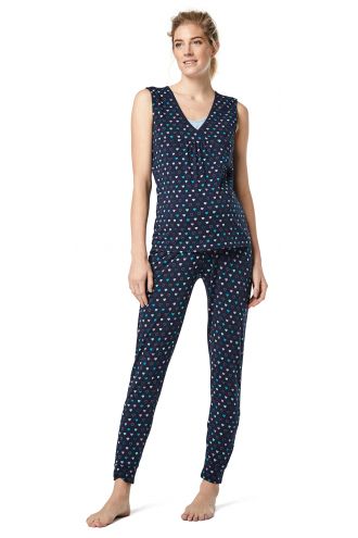 esprit Pyjamatop met voedingsfunctie - Night Blue