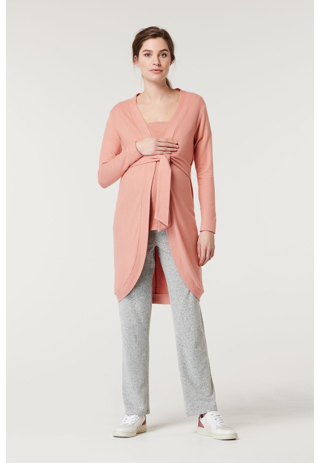 Noppies Lounge cardigan Harper - Canyon Melange