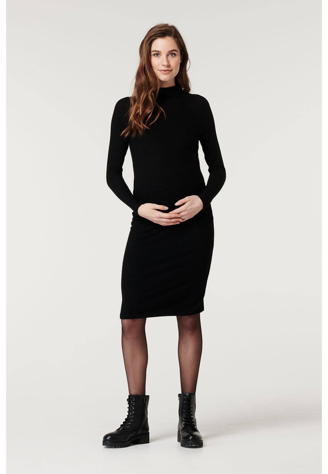 Noppies Nursing dress Heather - Black