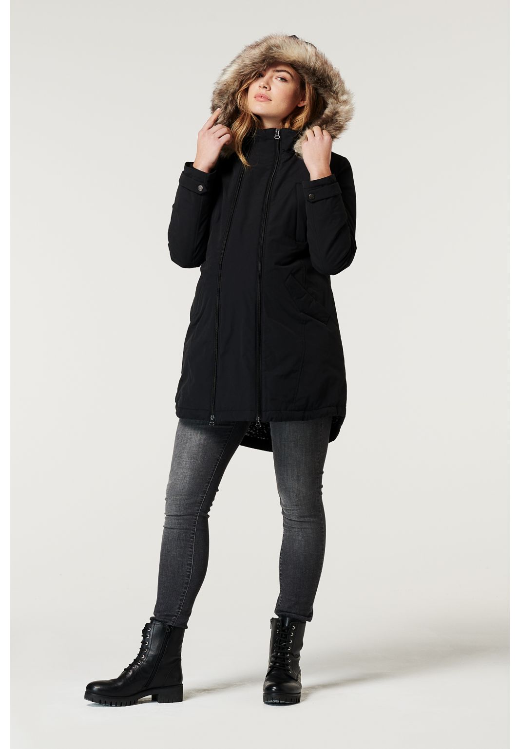 Noppies Winter coat Malin - Black