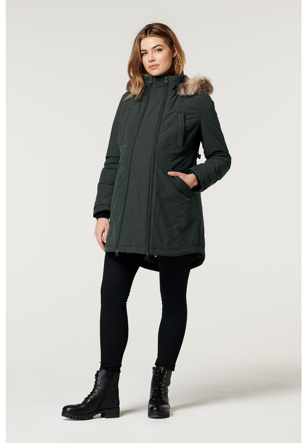 Noppies Winter coat Malin - Olive