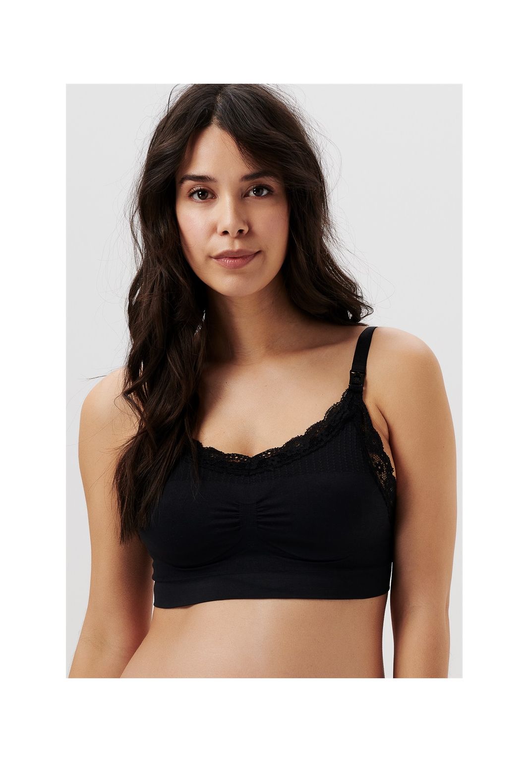 Noppies Nursing bra seamless Seamless nursing bra lace - Black