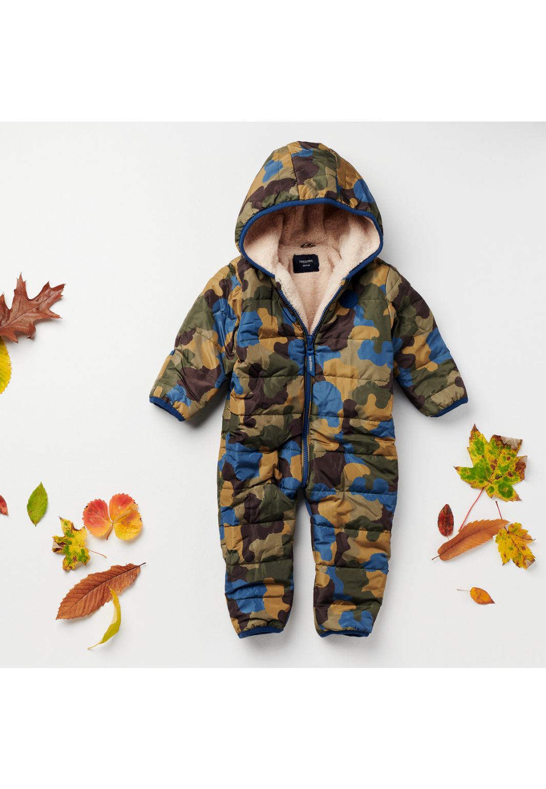 Noppies Snowsuit Rennes - Ivy Green