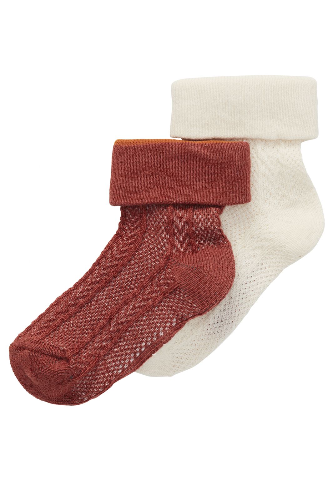 Noppies Socks (2 pairs) Sandy - Henna