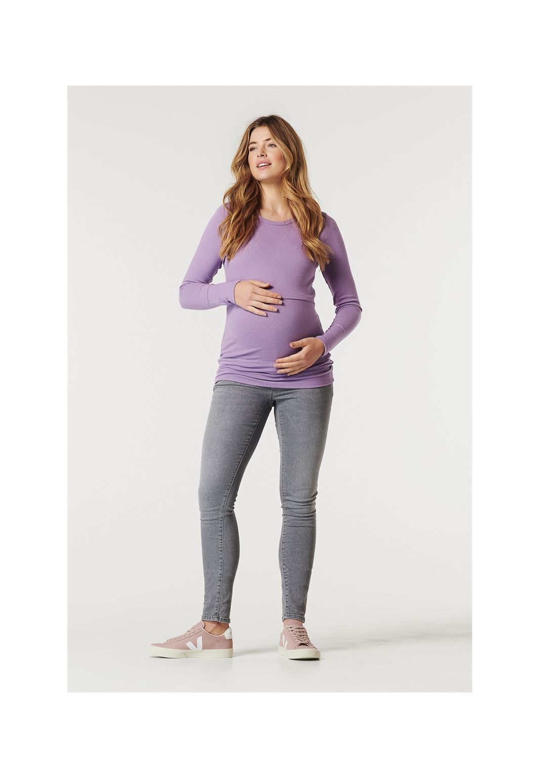 Noppies Nursing shirt Kai - Orchid Mist