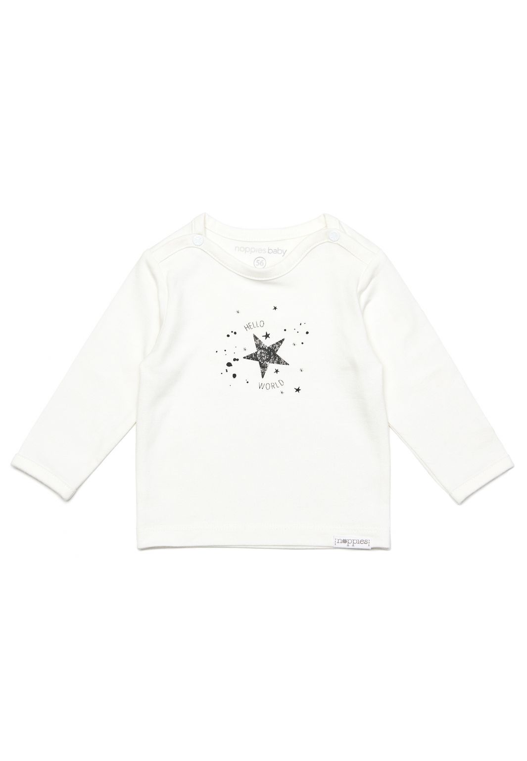 Noppies Baby Longsleeve Lux - Snow White