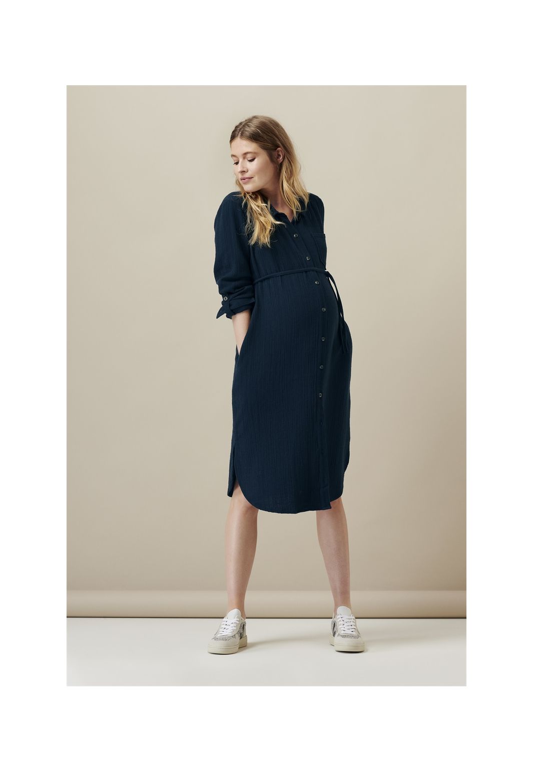 Noppies Nursing dress Onix - Moonlit Ocean