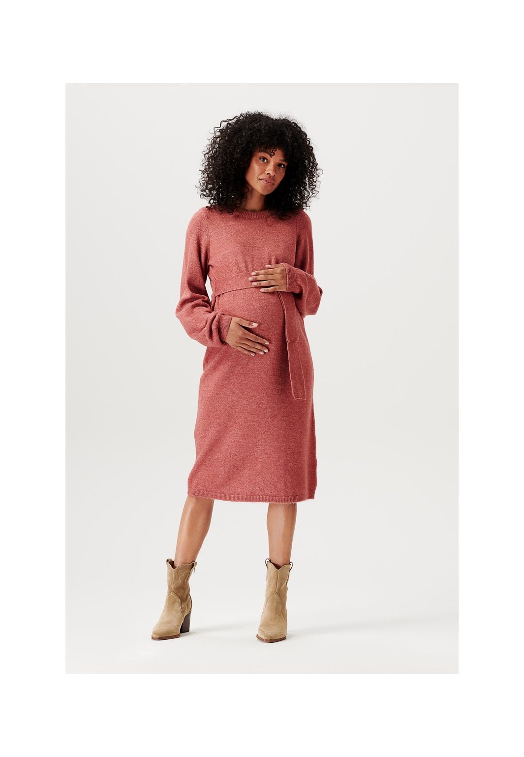 Noppies Dress Pembroke - Cedar Wood