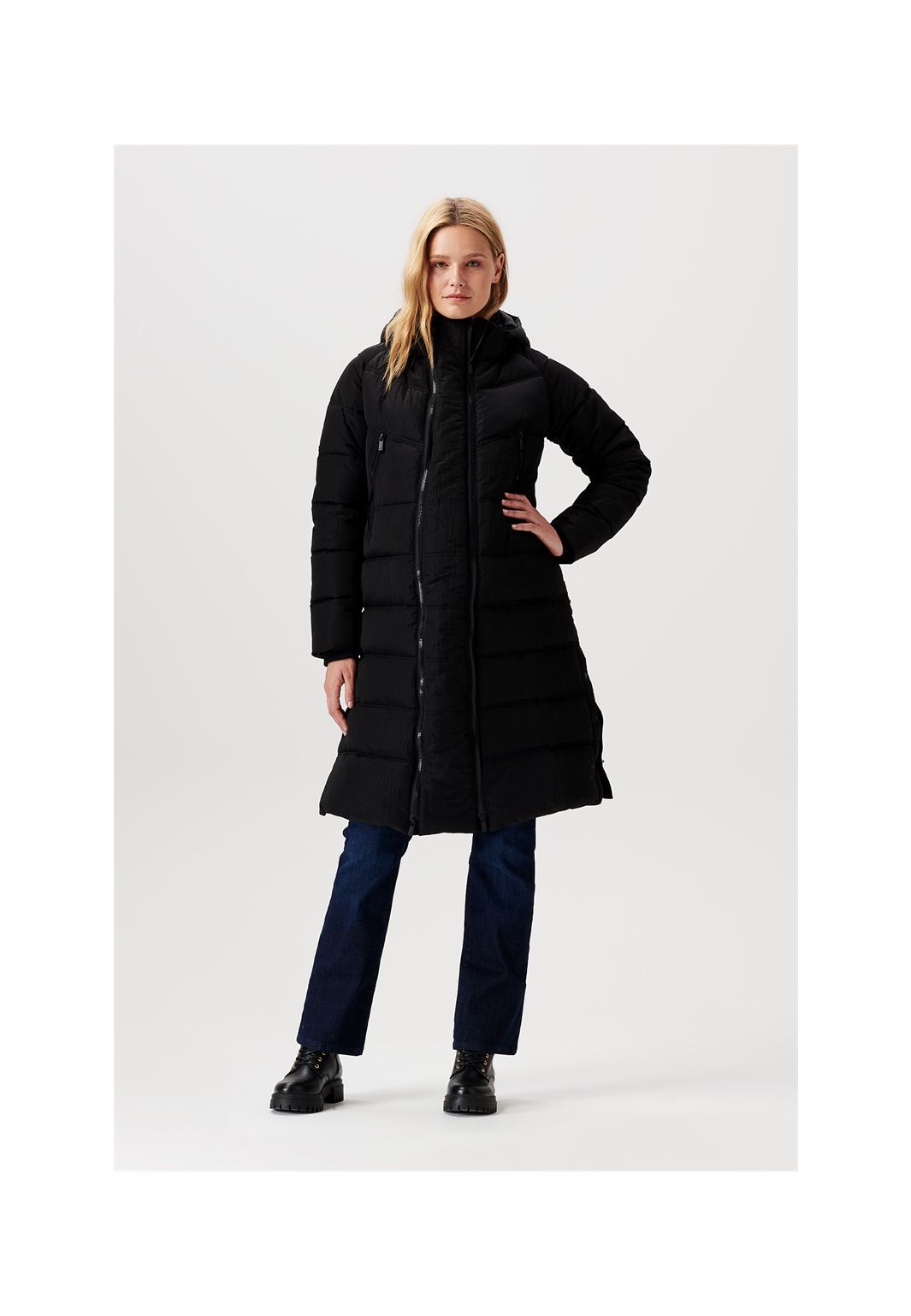 Noppies Winter coat Okeene 2-way - Black