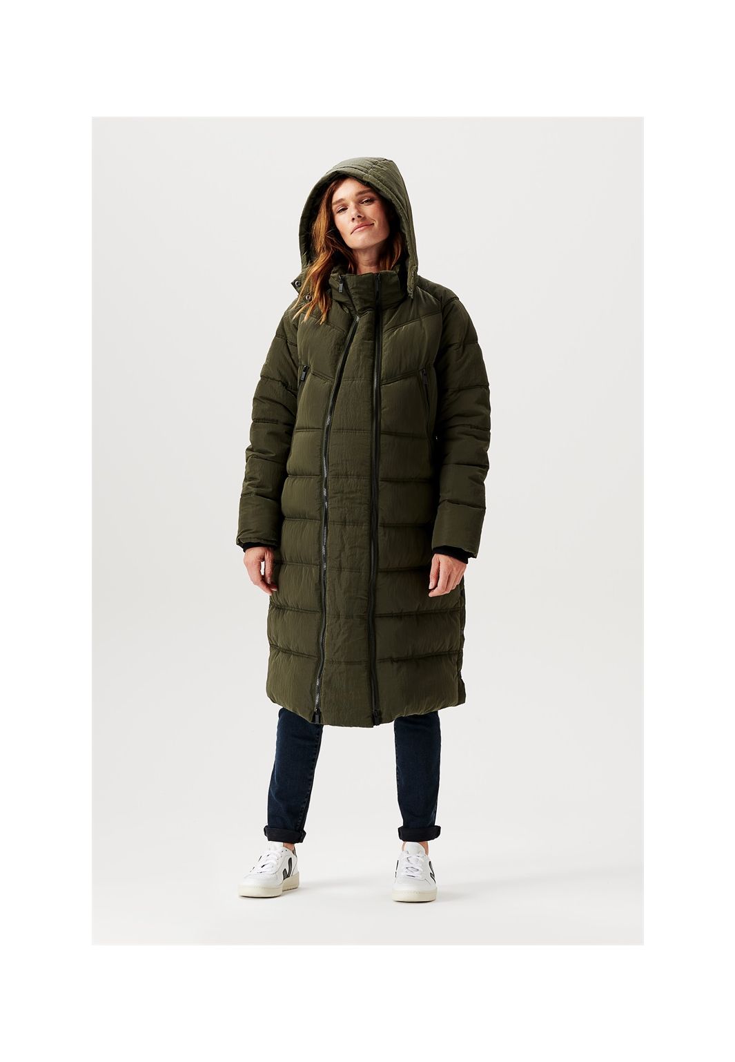 Noppies Winter coat Okeene 2-way - Olive