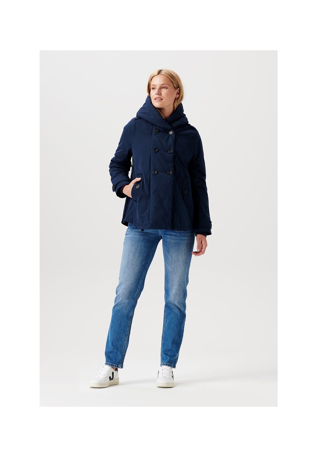 Noppies Winter coat Abby 2-way - Night Sky