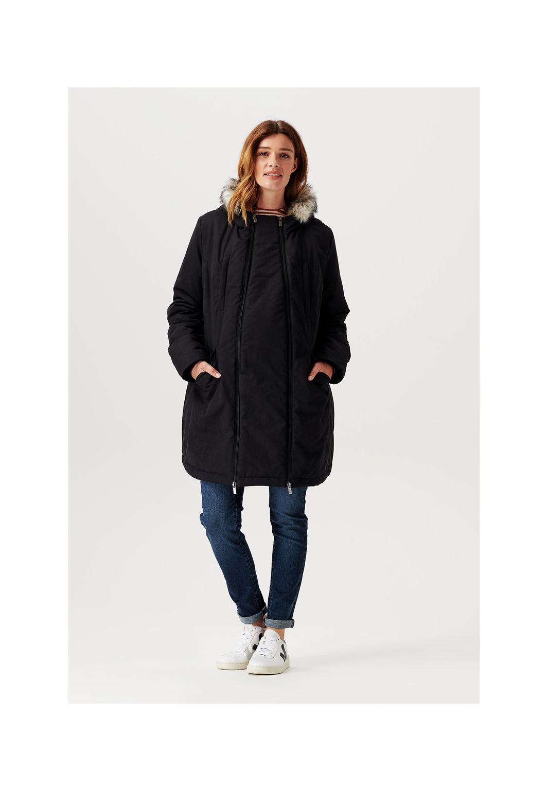 Noppies Winter coat Palus 3-way - Black