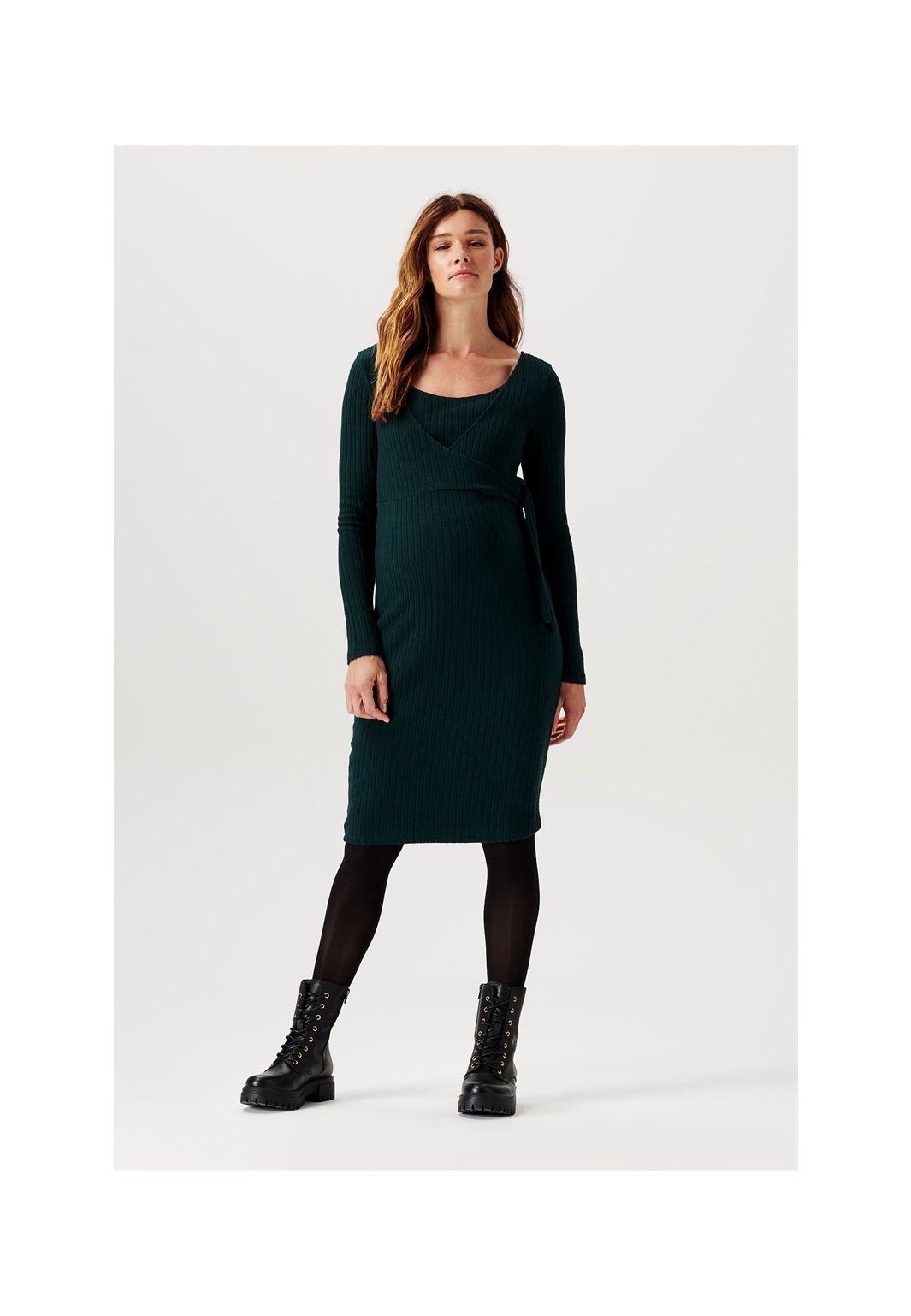 Noppies Nursing dress Redan - Green gables