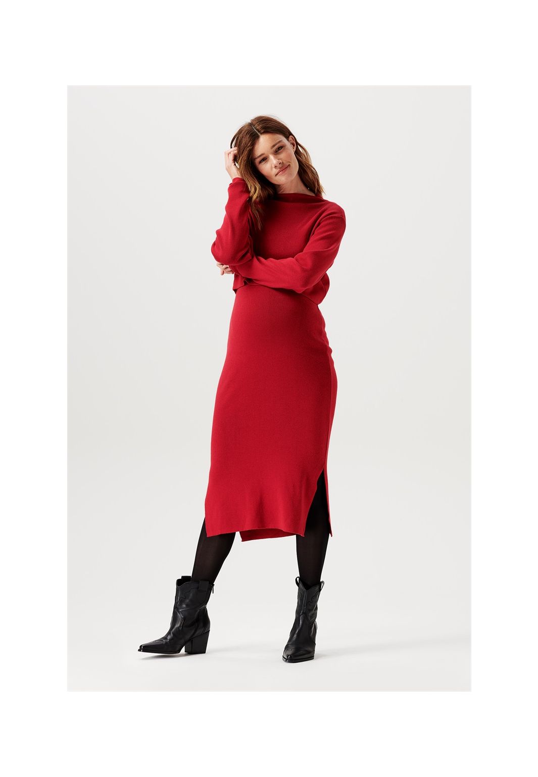 Noppies Robe d'allaitement Sesser - jester red