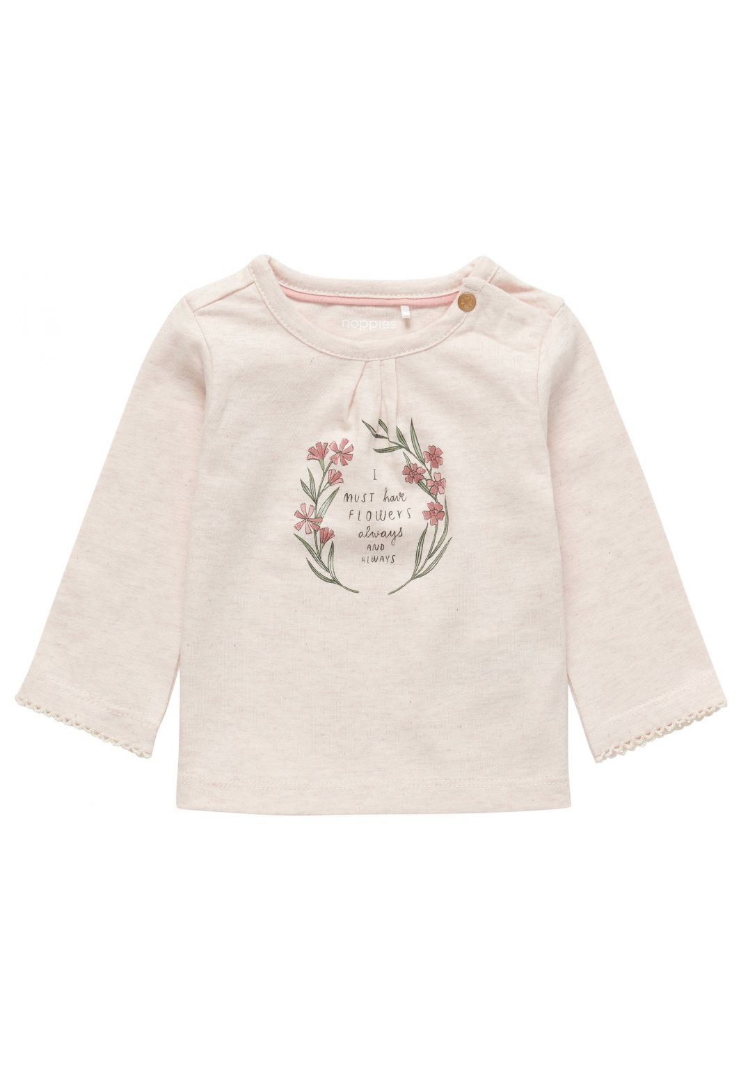 Noppies Baby Longsleeve Laurel - Oatmeal