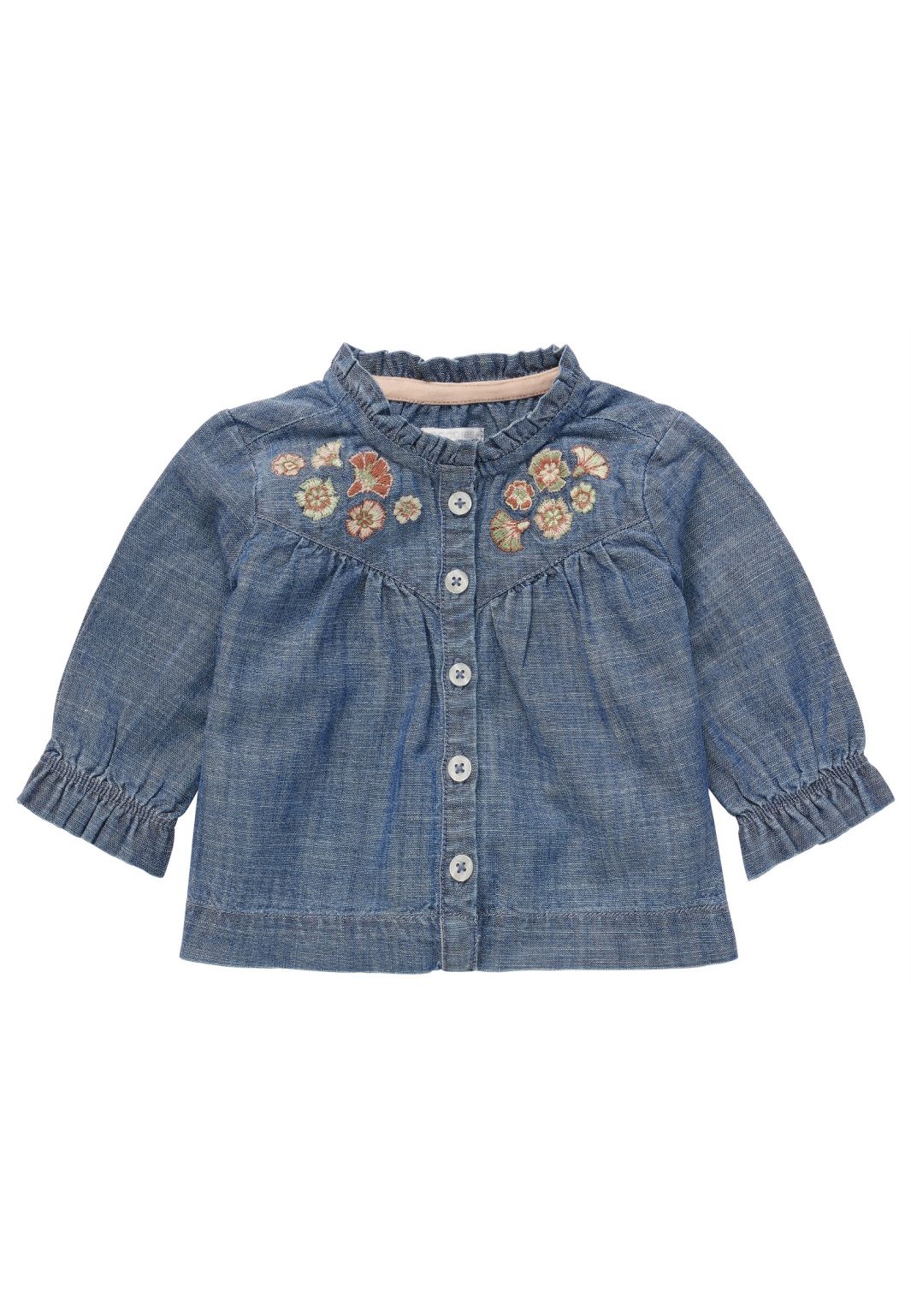 Noppies Baby Blouse Lexington - Medium Blue Denim