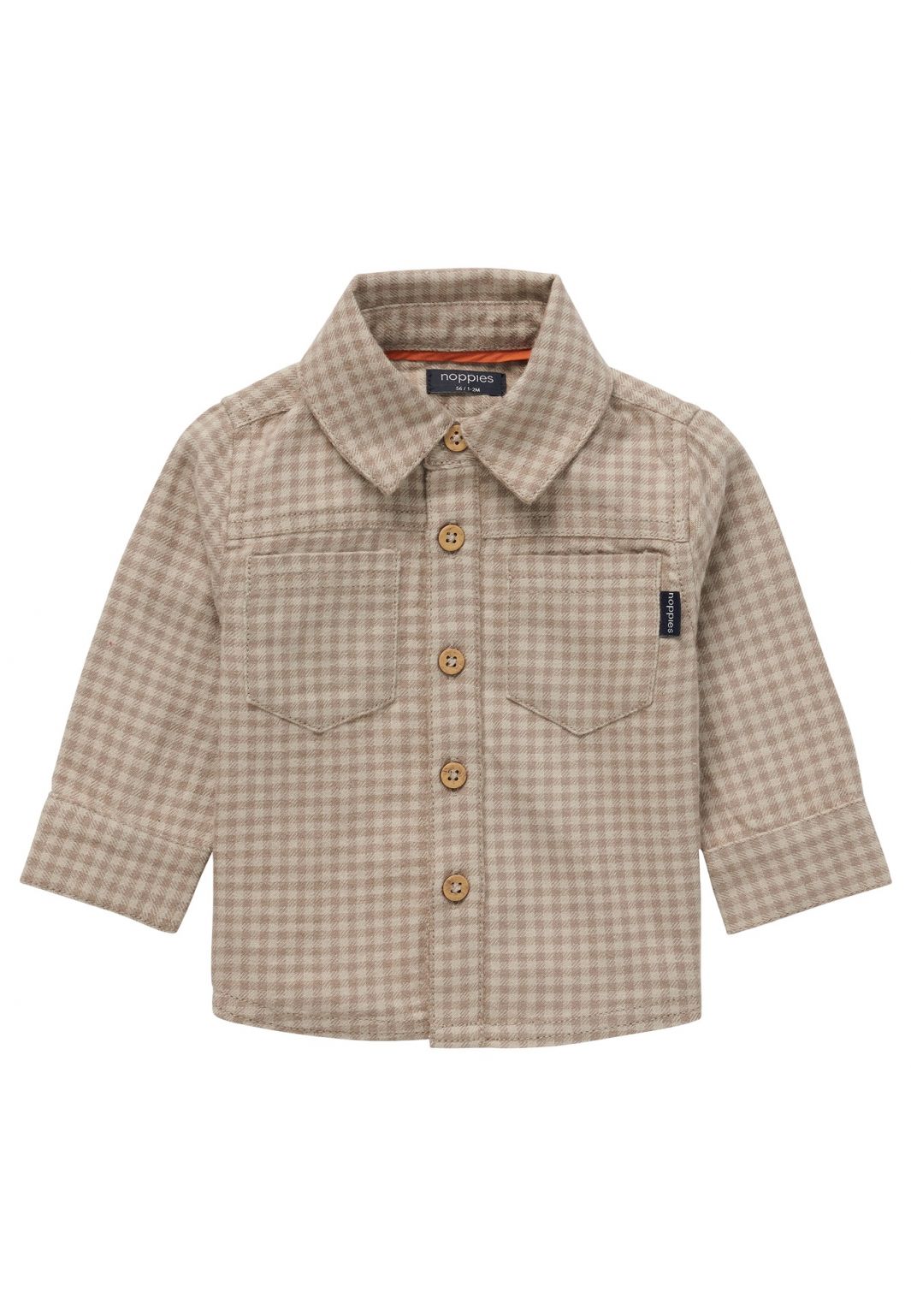 Noppies Baby Longsleeve Jakoet - Burly wood