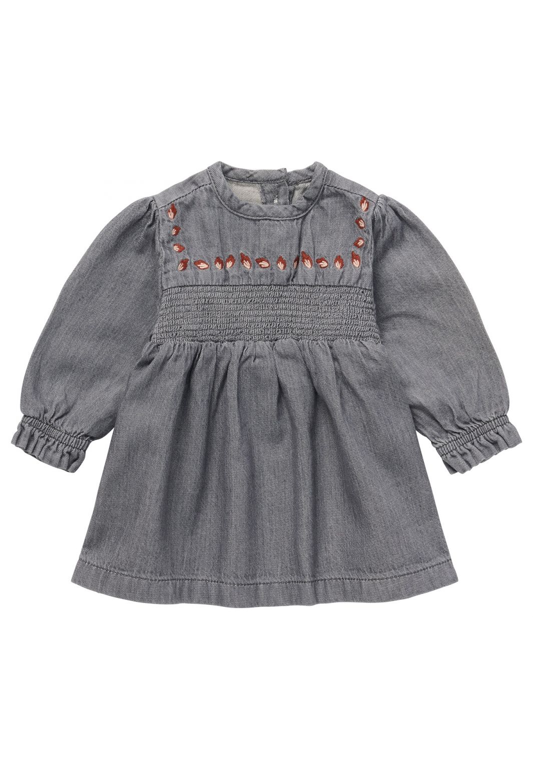 Noppies Baby Dress Loa - Grey Denim