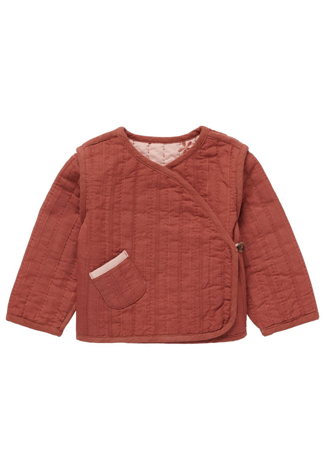 Noppies Baby Jacket Lubbock - Reversible - Henna