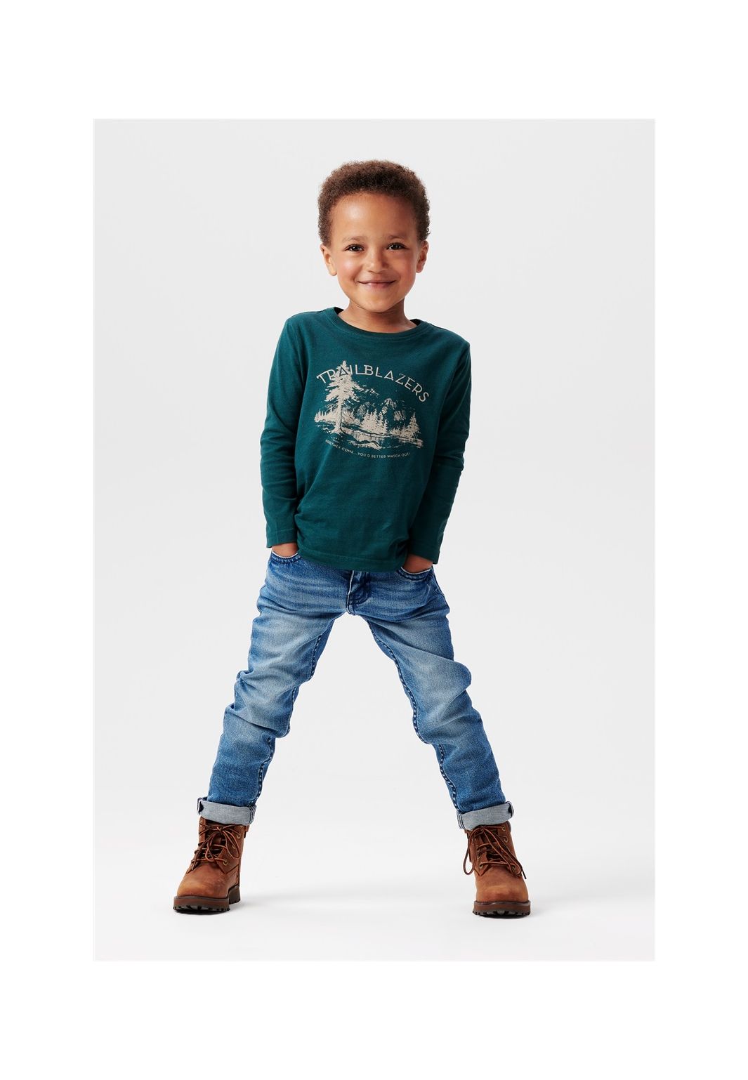 Noppies Kids Longsleeve Knox - Sea Moss