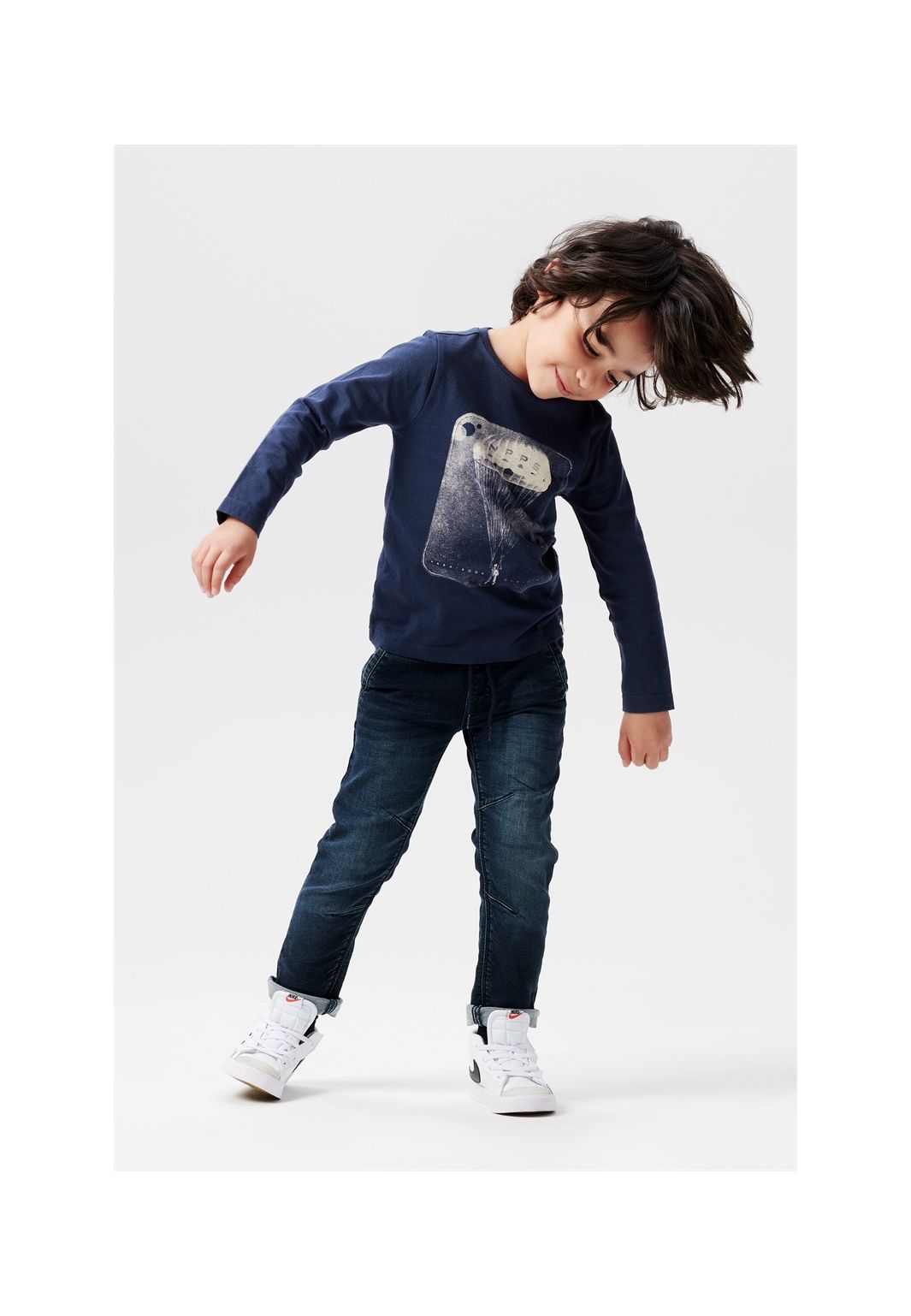 Noppies Kids Longsleeve Kershaw - Black Iris