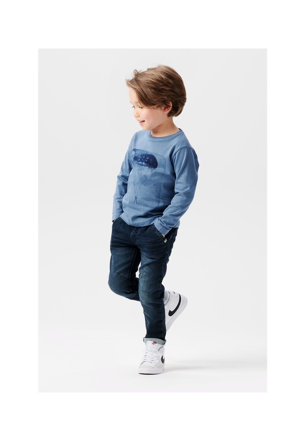 Noppies Kids Longsleeve Kershaw - China Blue