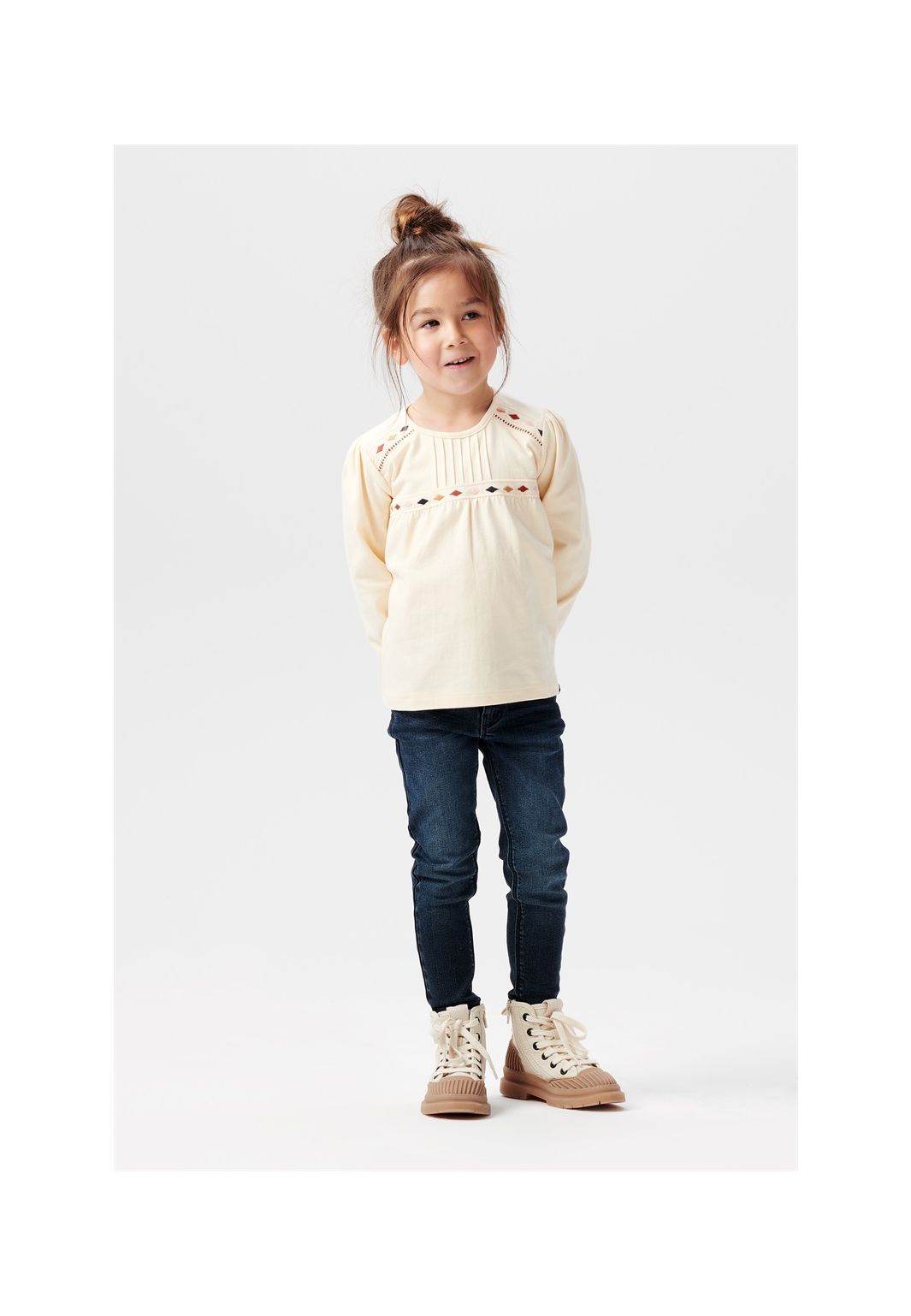 Noppies Kids Longsleeve Kenner - Butter Cream