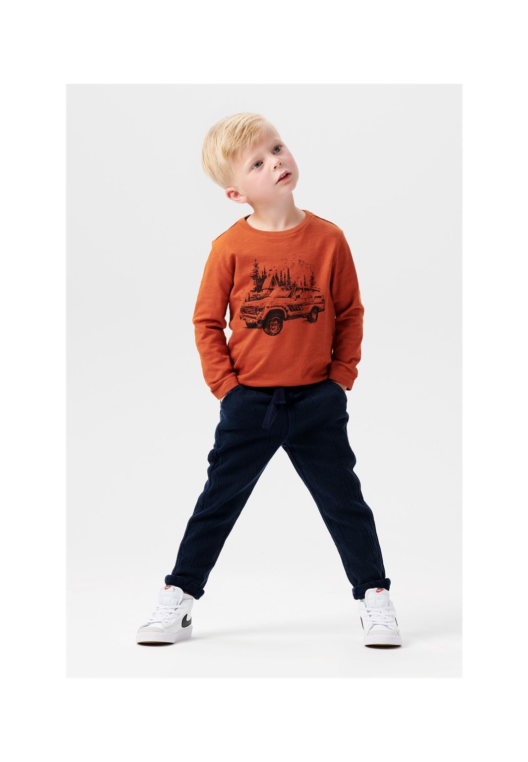 Noppies Kids Longsleeve Kenton - Bombay Brown