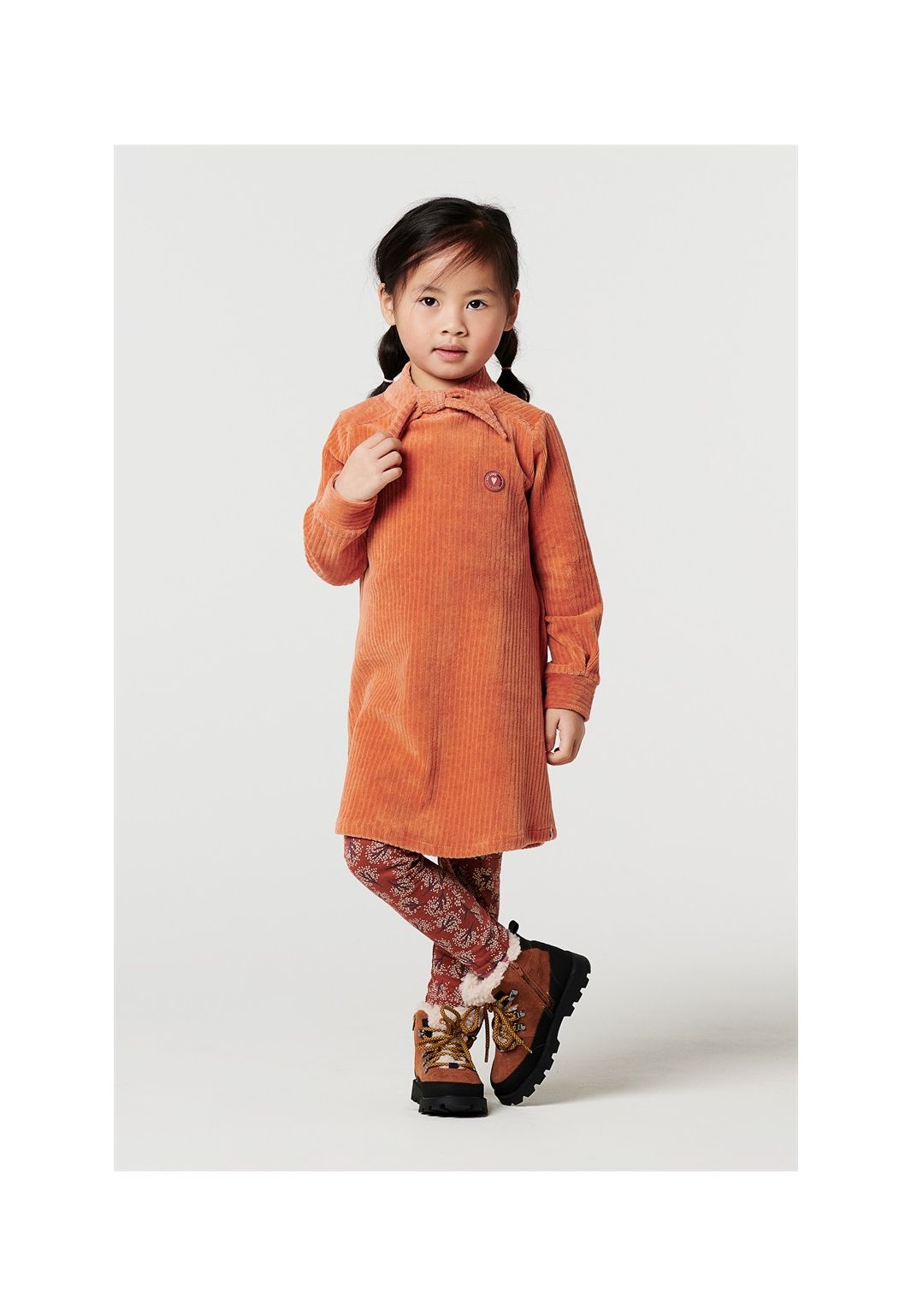 Noppies Kids Dress Koontz - Pecan Brown