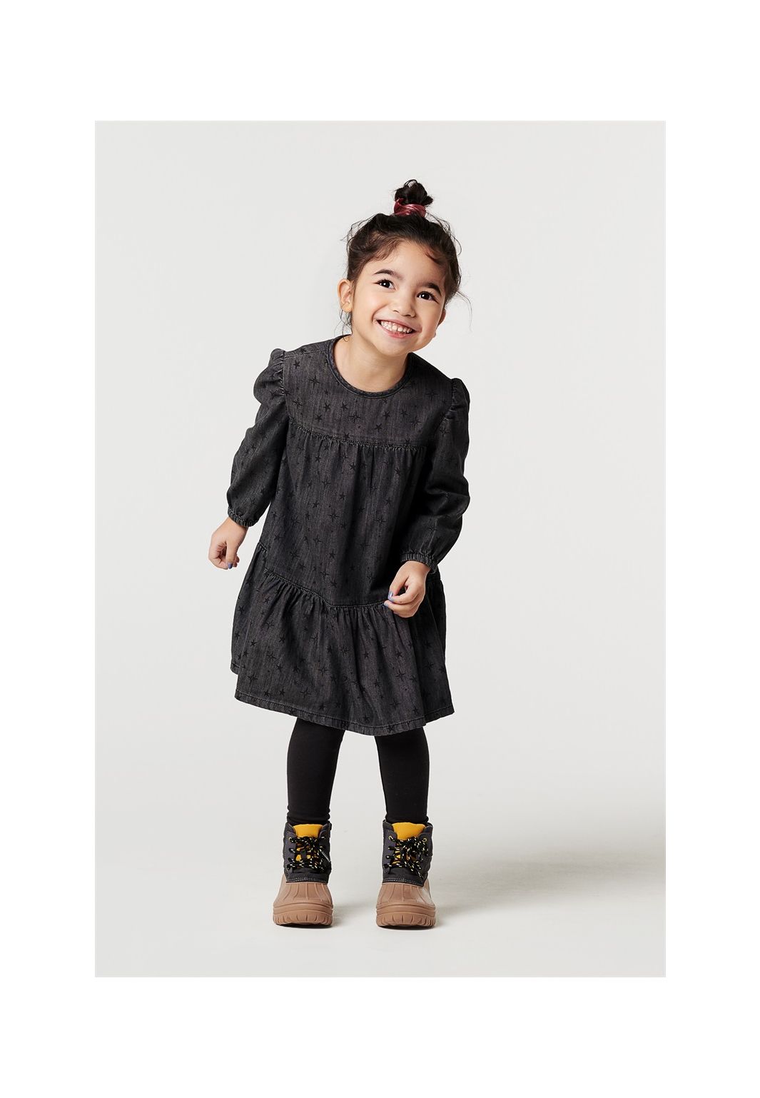 Noppies Kids Dress Kidsgrove - Dark Grey Wash