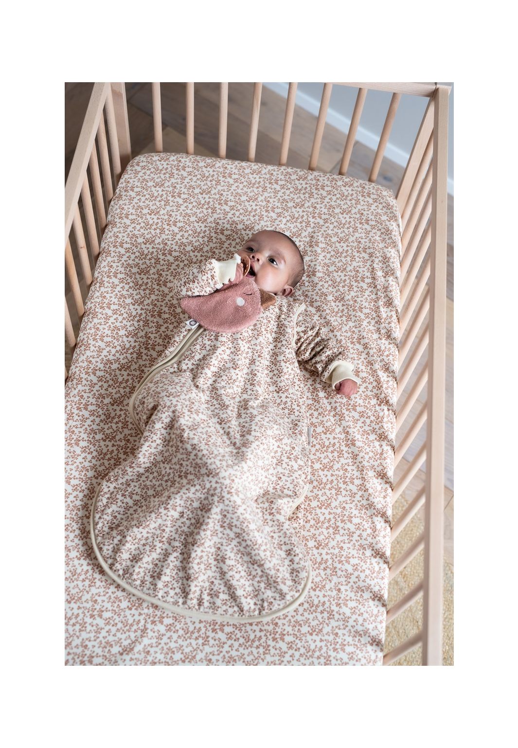 Noppies Baby Comfort Baby Winter sleeping bag Botanical - Fog