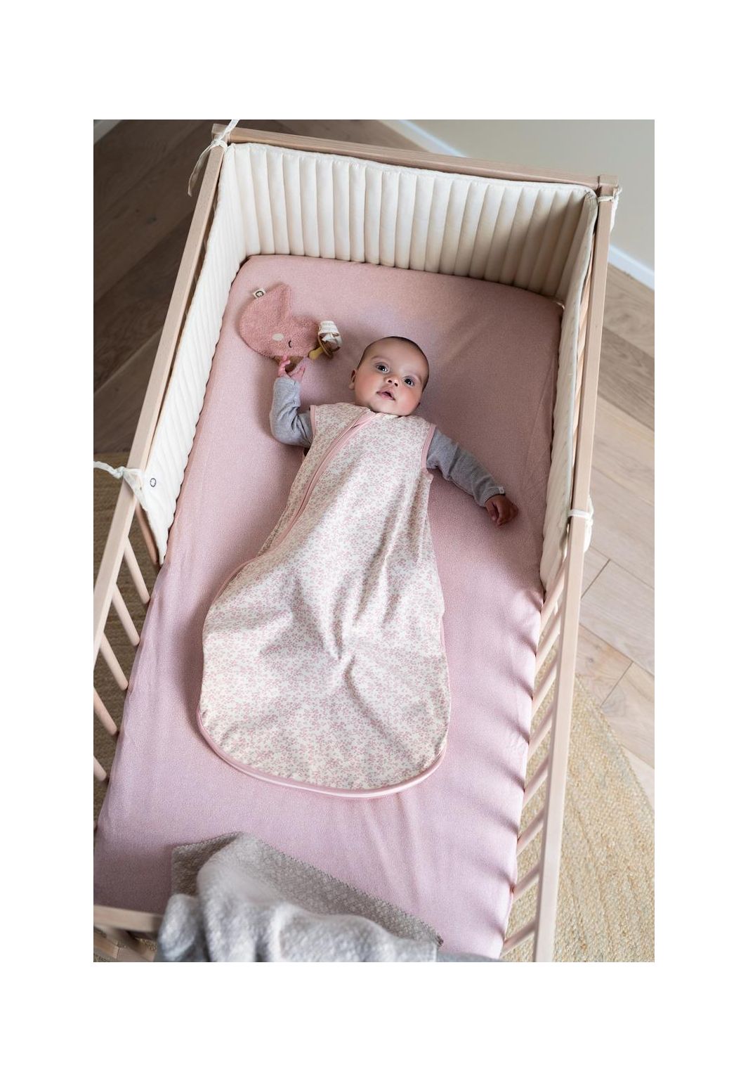 Noppies Baby Comfort Baby Summer sleeping bag Botanical - Misty Rose