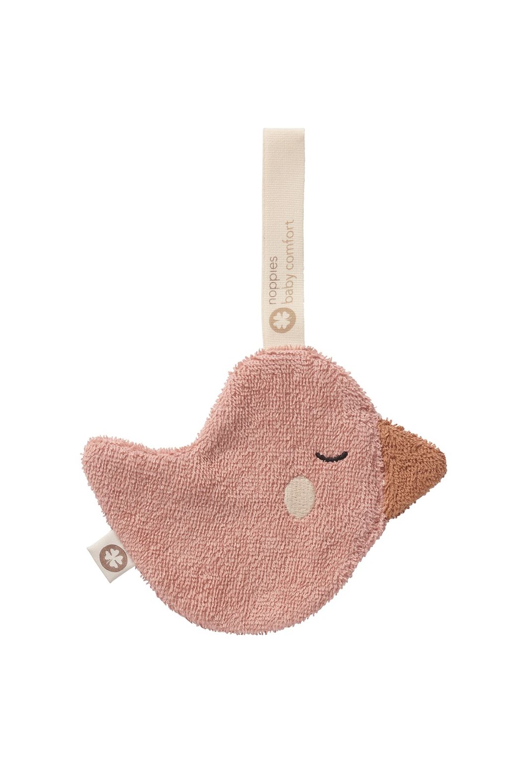 Noppies Baby Comfort Speendoekje Duck pacifier cloth - Misty Rose