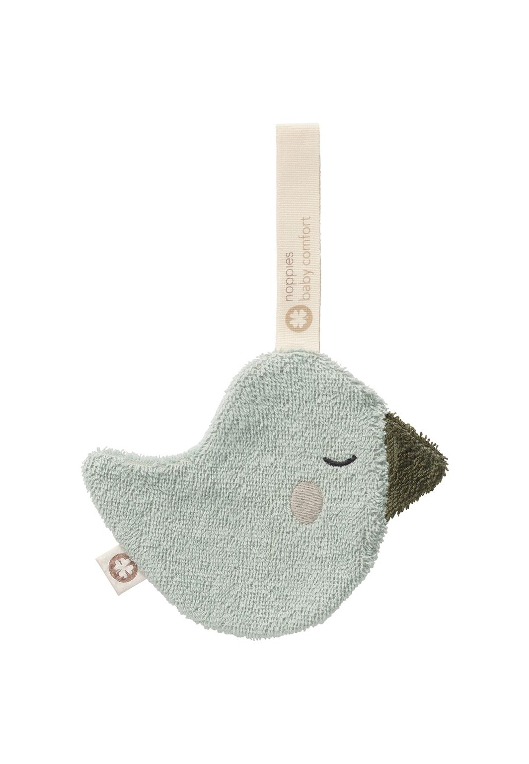 Noppies Baby Comfort Pacifier cloth Duck pacifier cloth - Puritan Gray