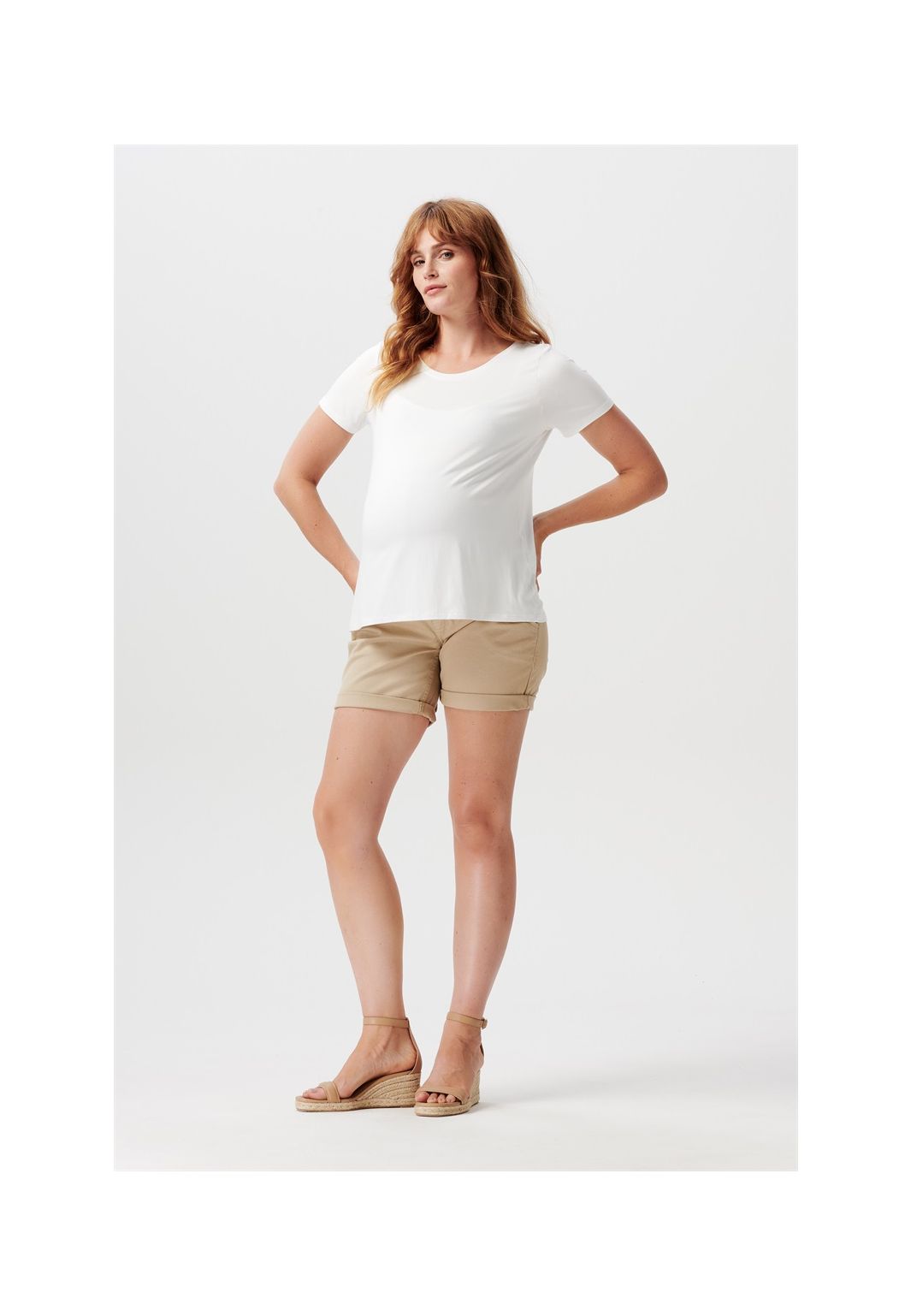 Noppies Shorts Brooklyn - White Pepper