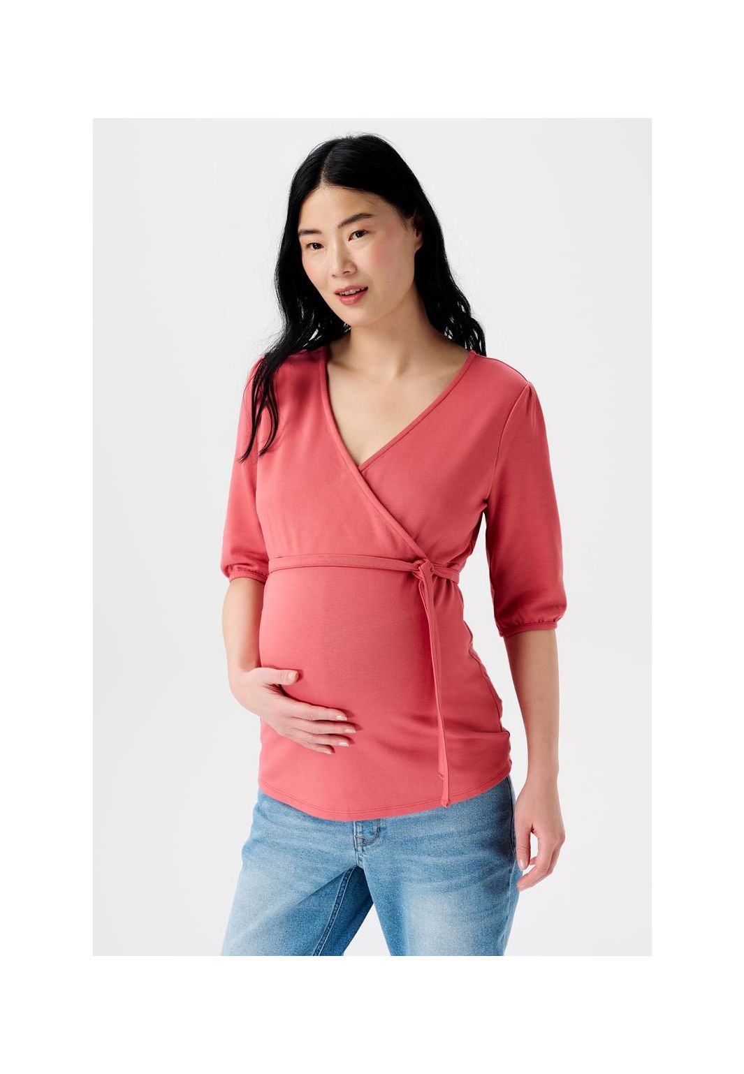 Noppies Nursing t-shirt Embu - Mineral Red