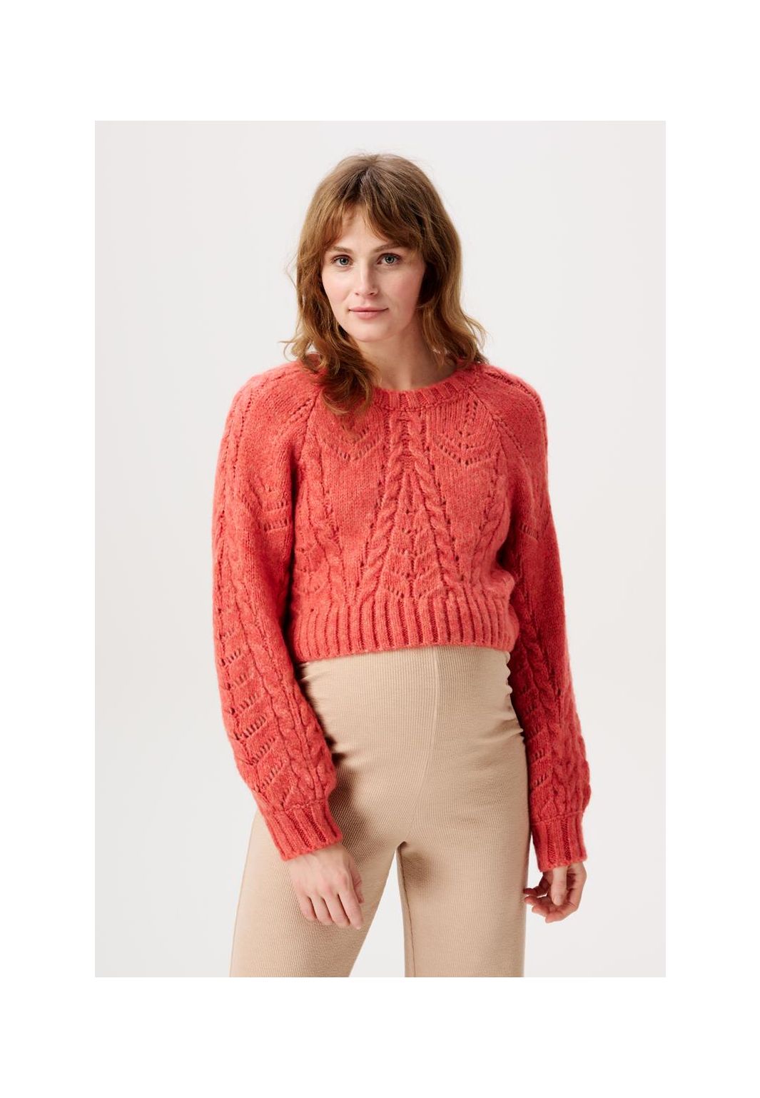 Noppies Still-Pullover Esbjerg - Mineral Red