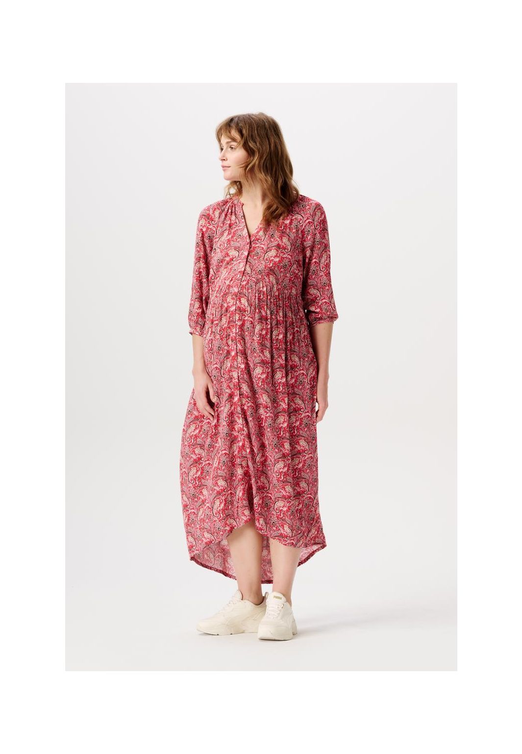 Noppies Robe d'allaitement Erba - Mineral Red