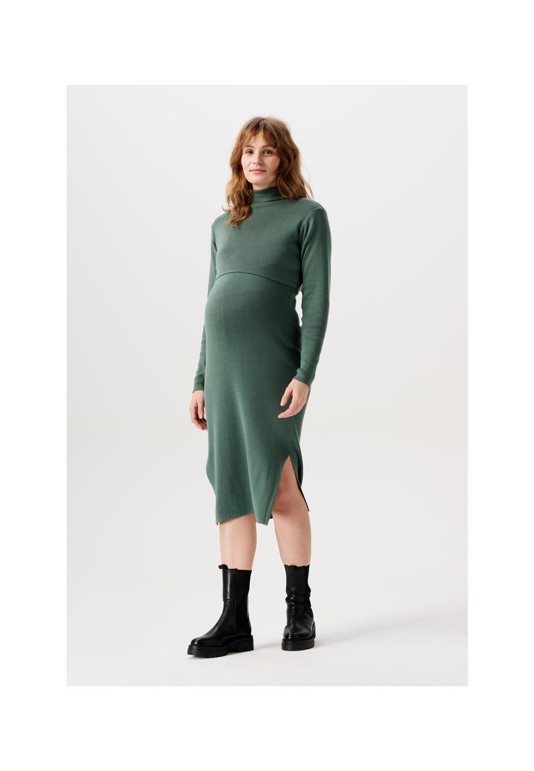 Noppies Nursing dress Foumbot - Dark Forest