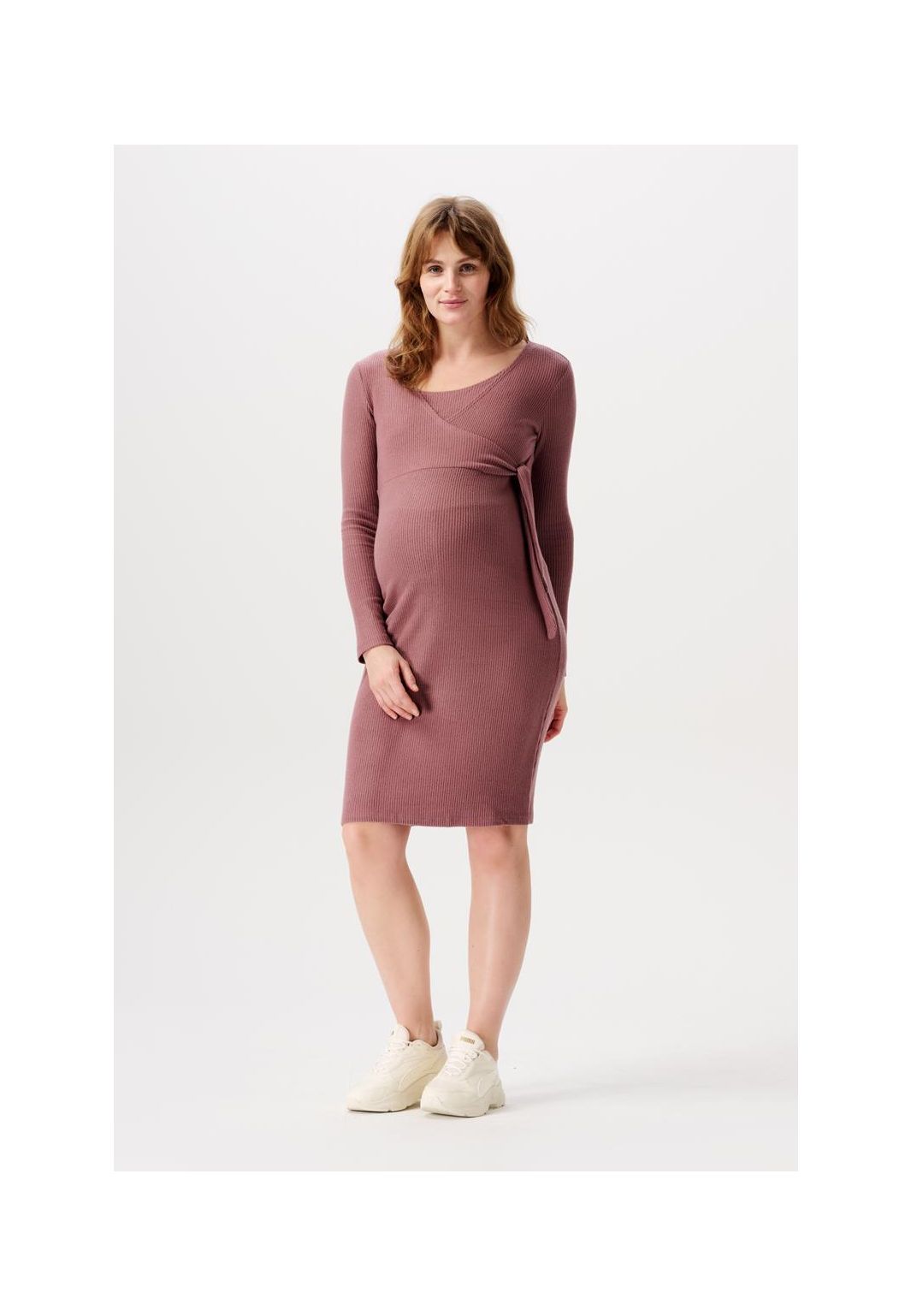 Noppies Nursing dress Asa ultra soft nursing dress - Rose Taupe