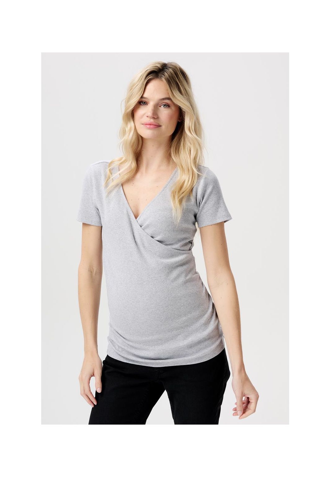 Noppies Still t-shirt Sanson - Grey Melange