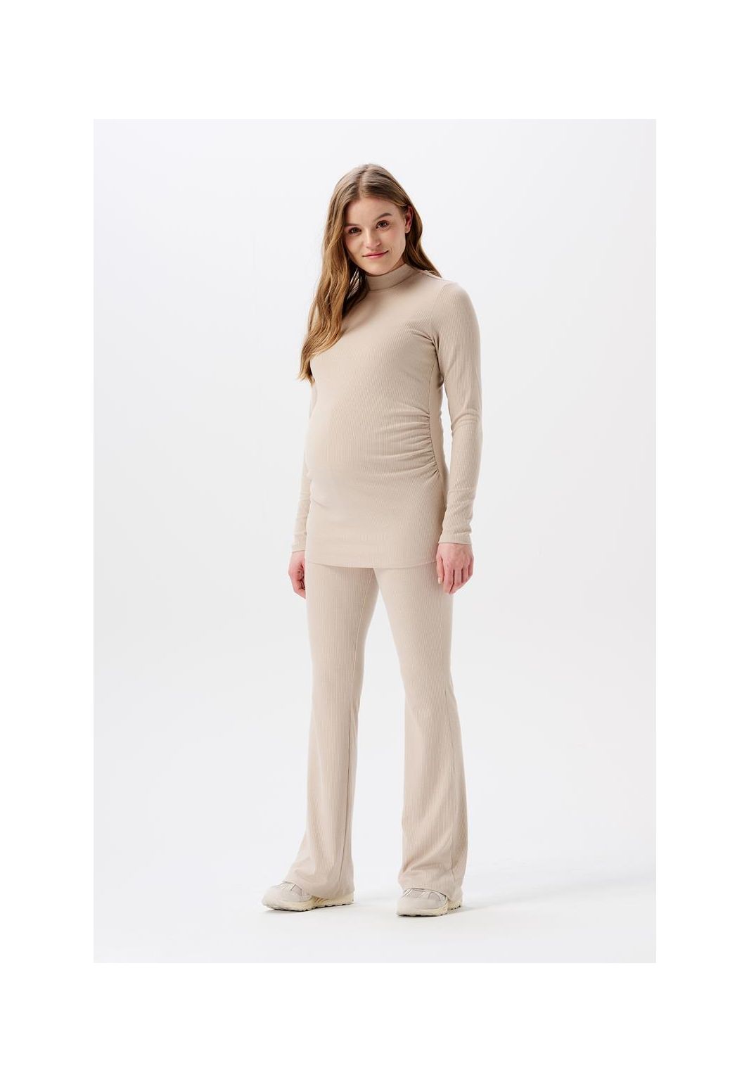 Noppies Pantalon casual flared Heja - Light Sand