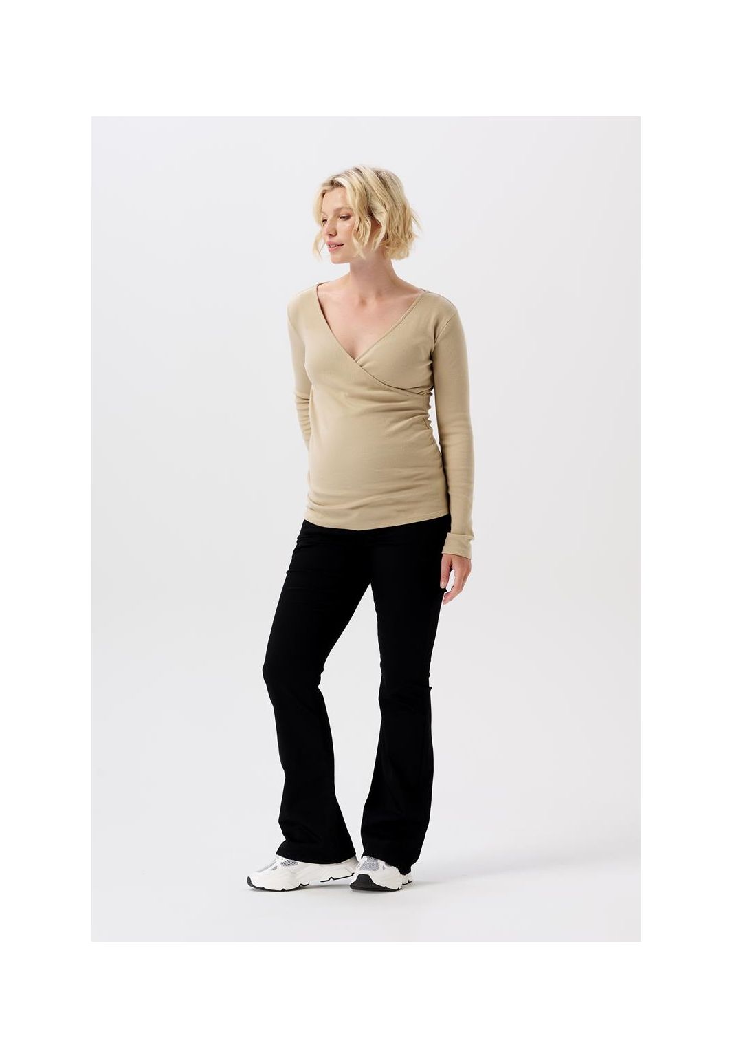 Noppies Casual broek flared Senna - Black