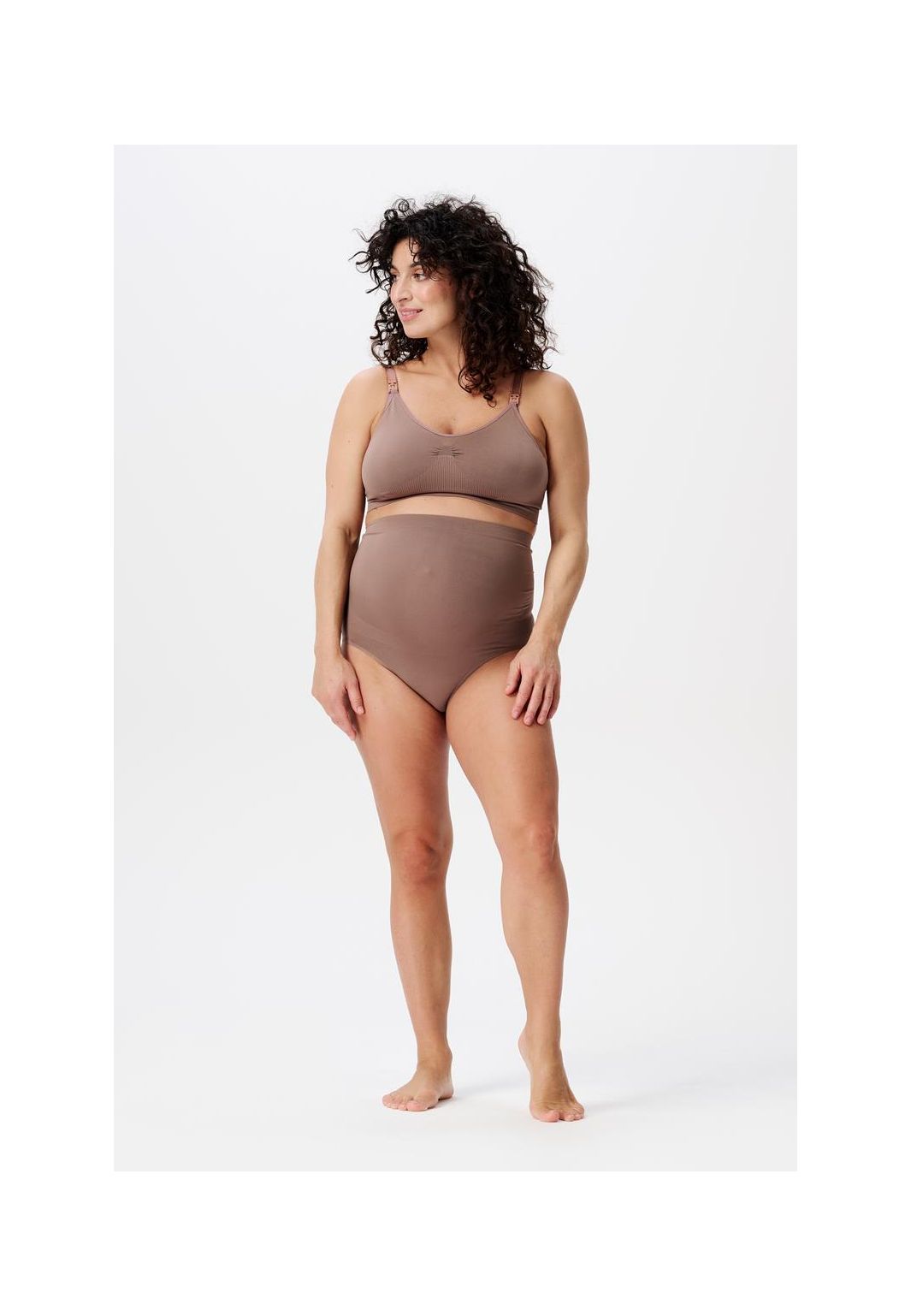 Noppies Slip sans couture Nisa Sensil® Breeze - Deep Taupe