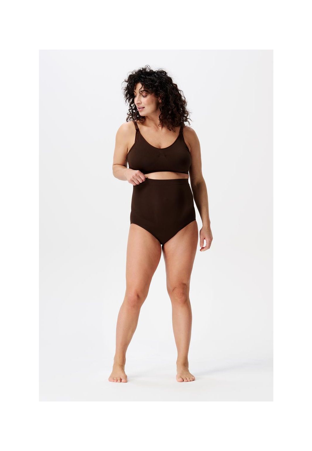 Noppies Slip sans couture Nisa Sensil® Breeze - Coffee Bean