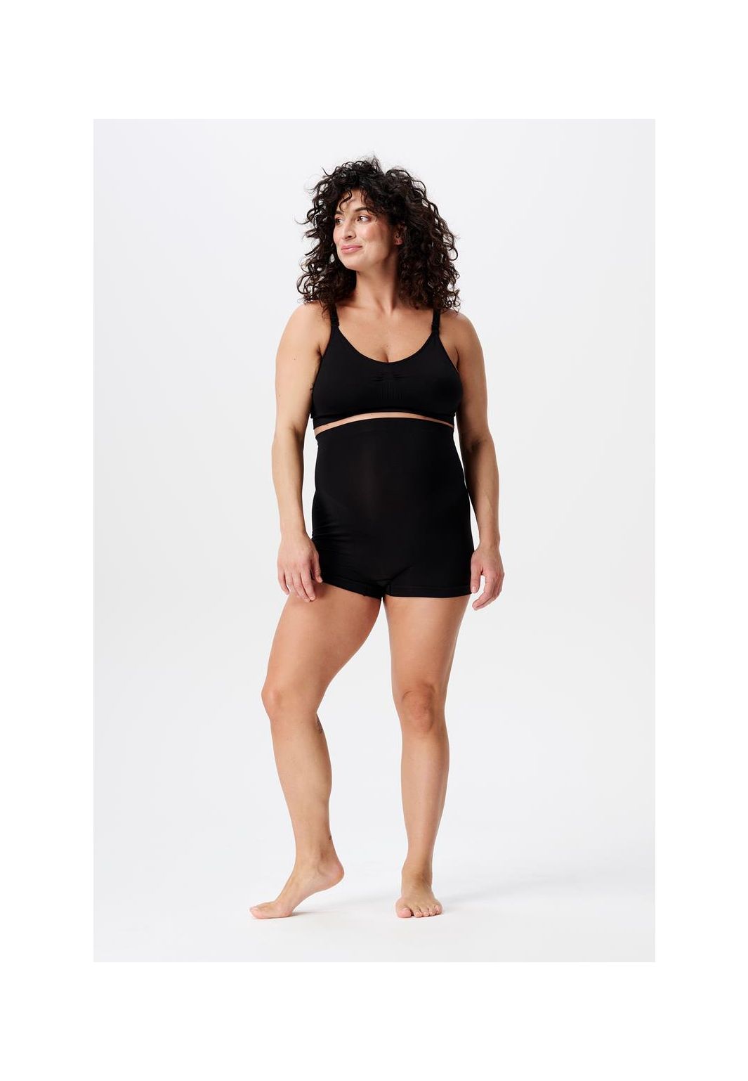 Noppies Naadloze short Lai Sensil® Breeze - Black