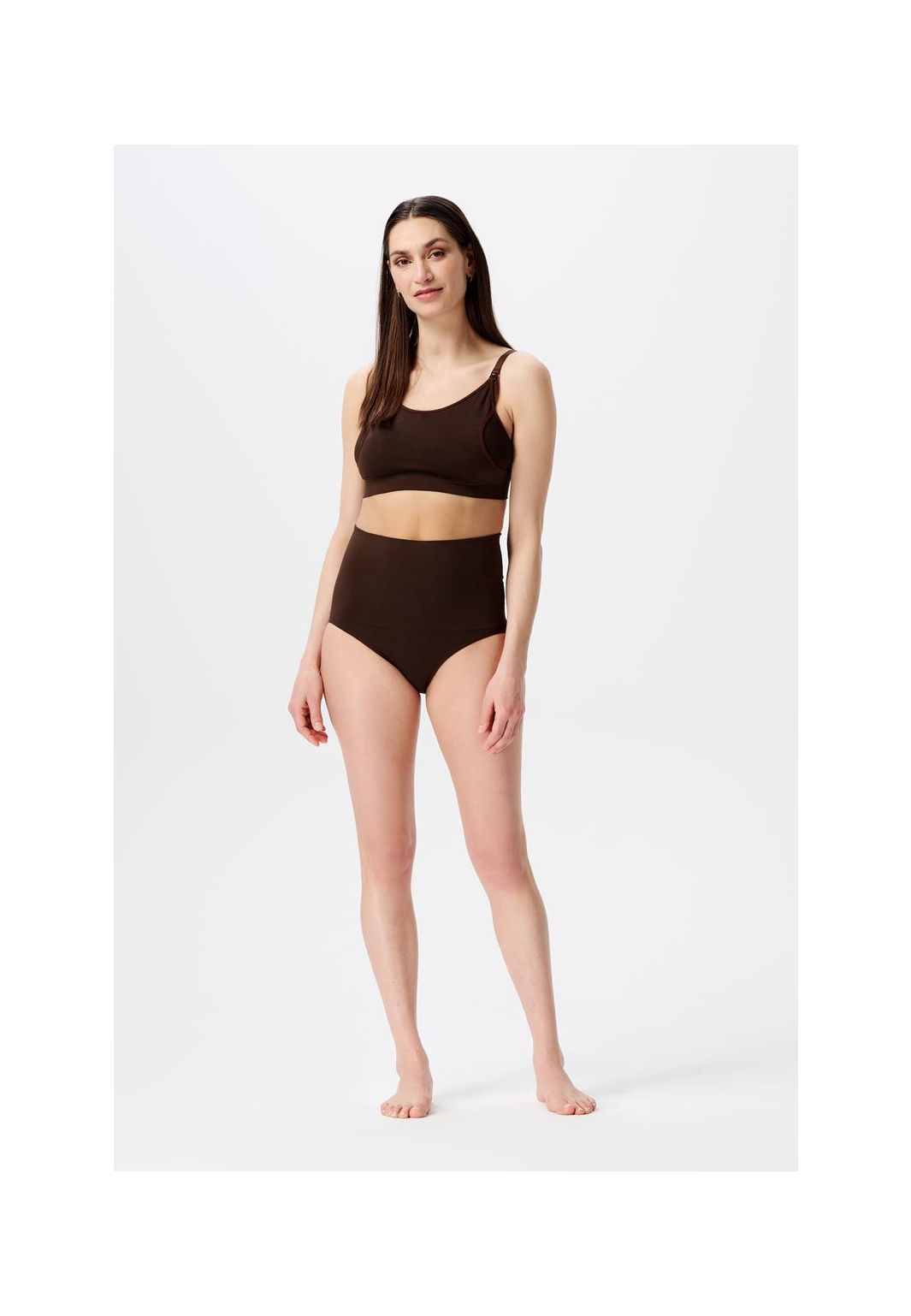 Noppies Soutien gorge allaitement sans couture pumping Mae Sensil® Breeze - Coffee Bean